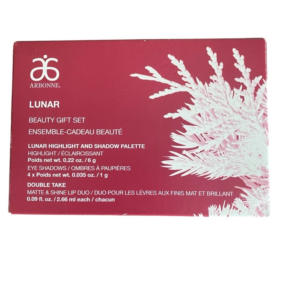 Arbonne Lunar Beauty Set with Red Design